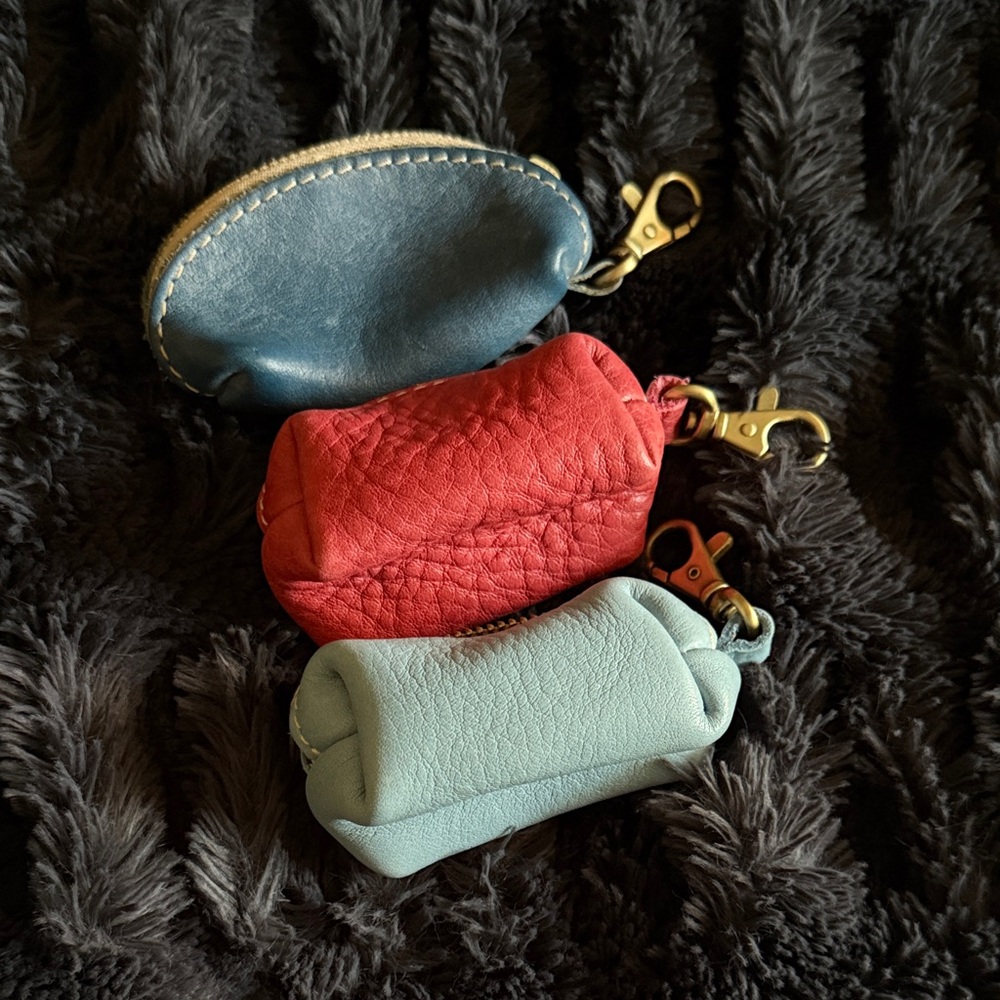 Portland leather keychains